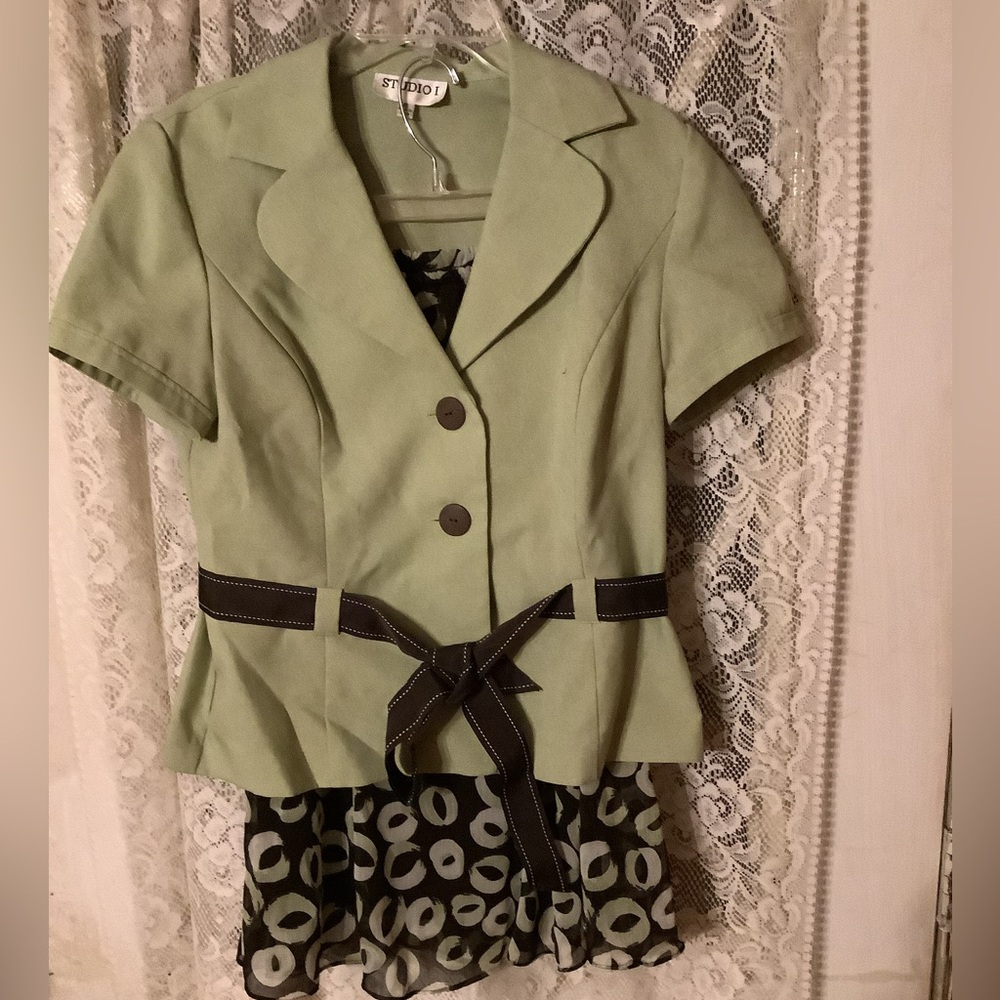 Blazer size 12 and matching skirt size 14